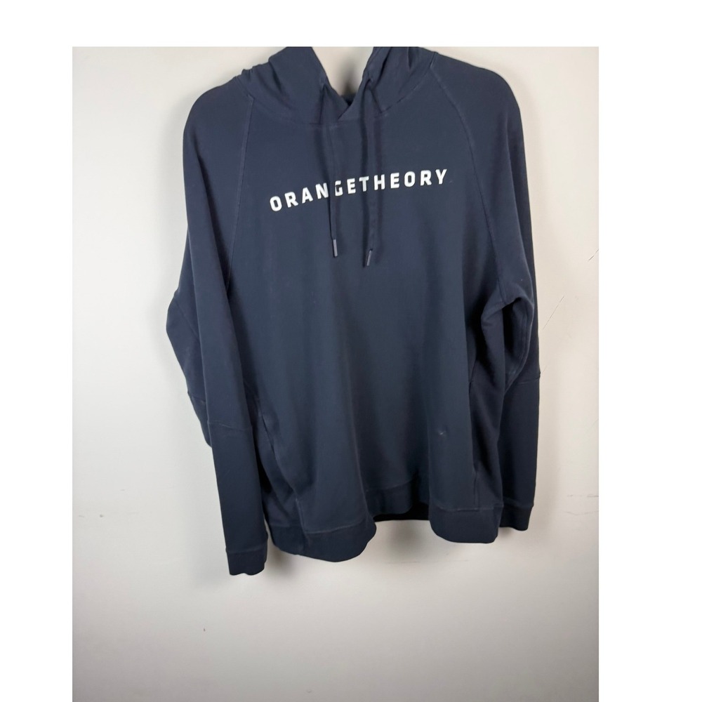 Lululemon x Orangetheory Fitness More Life City Sweat Hoodie Navy Blue XL